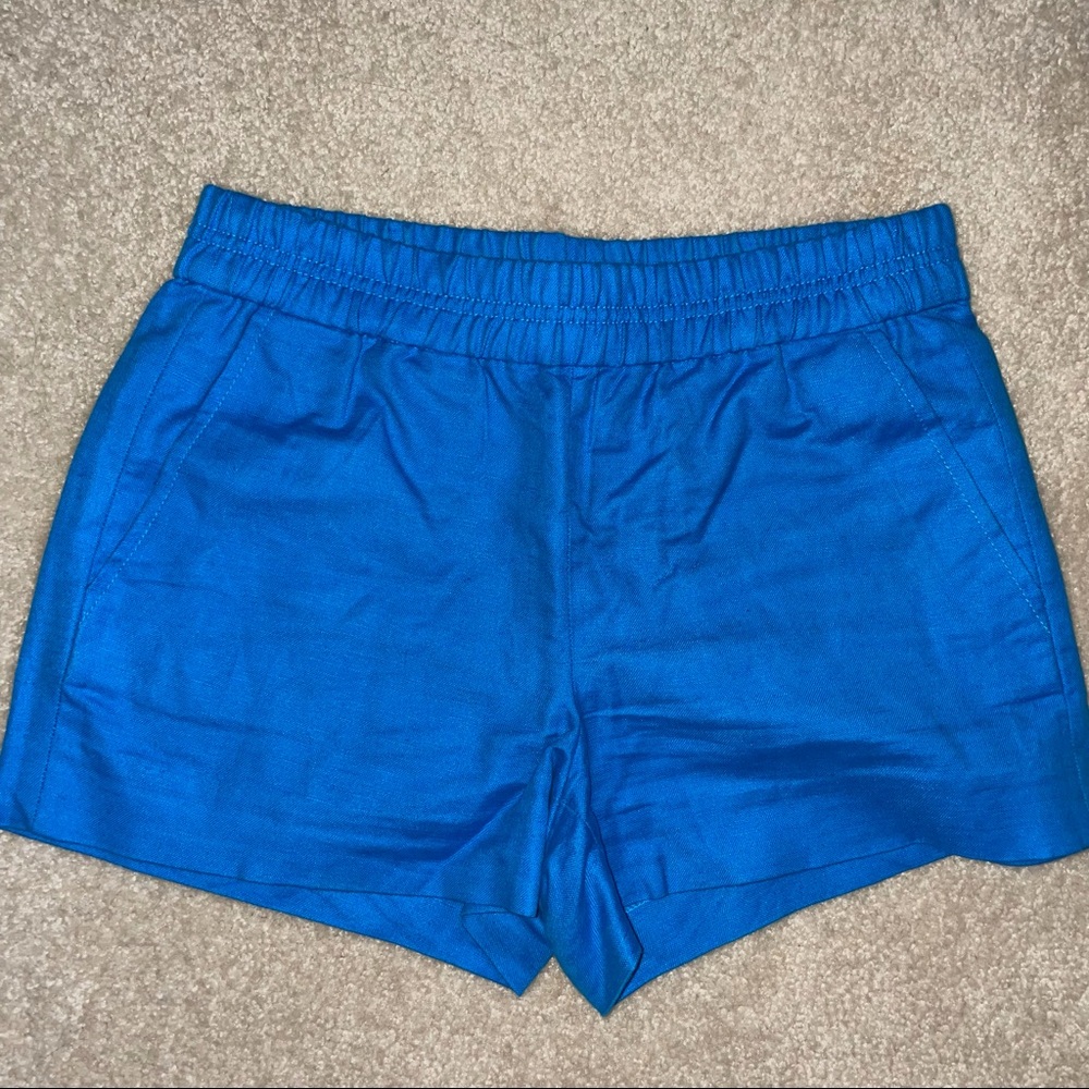 Royal Blue J.Crew Chino Shorts Size 0